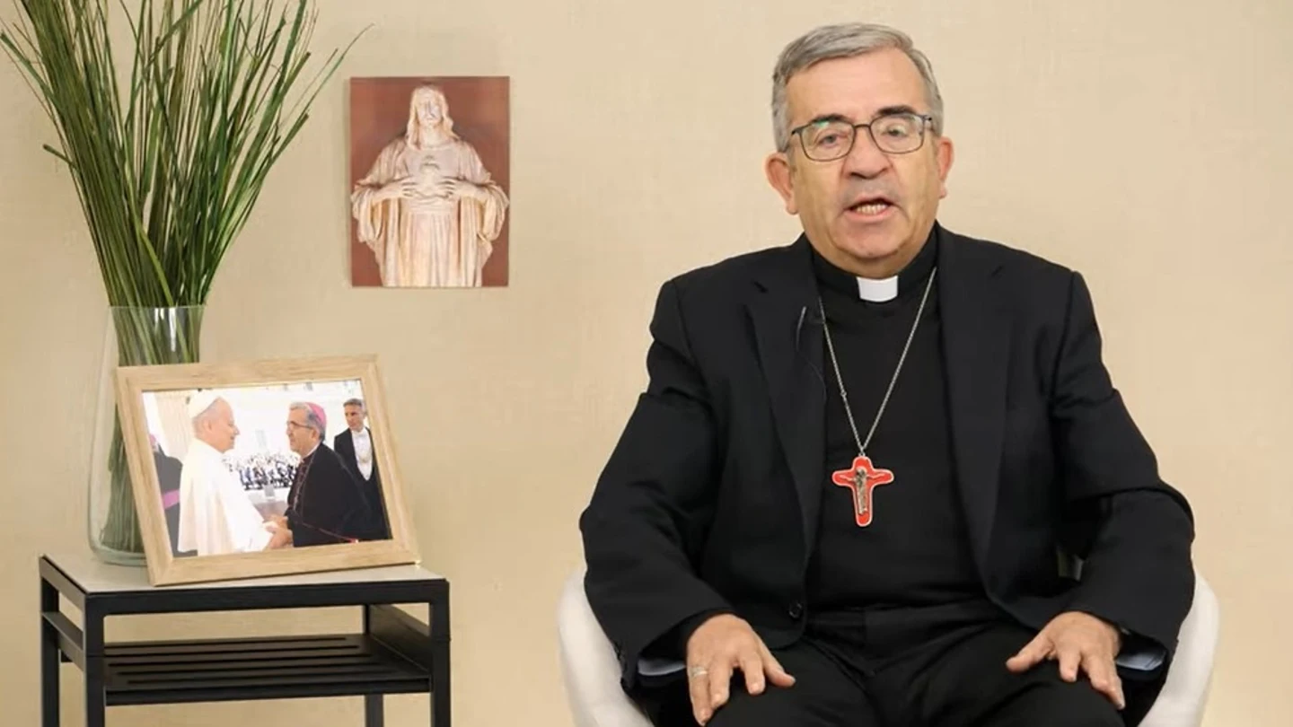 El presidente de la CEE y arzobispo de Valladolid, Luis Argüello. El presidente de la CEE y arzobispo de Valladolid, Luis Argüello.