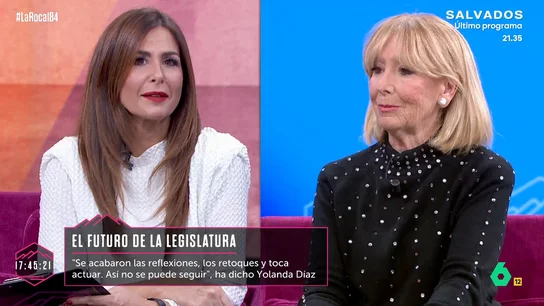 Esperanza Aguirre asegura que el Gobierno "está en manos de Otegi y de Puigdemont": "Los enemigos de España son los que mandan" Esperanza Aguirre asegura que el Gobierno "está en manos de Otegi y de Puigdemont": "Los enemigos de España son los que mandan"