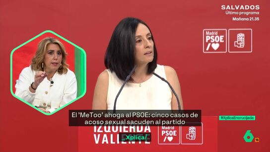 Susana D&iacute;az, sobre las respuestas de Rebeca Torr&oacute; por el caso Salazar: "Esa rueda de prensa no me representa"
