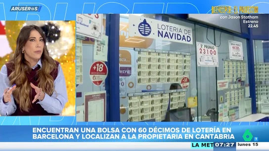 Encuentra una bolsa con 60 décimos de Lotería de Navidad y consigue devolvérsela a su propietario: "No sé si todos aquí lo hubiéramos hecho" Encuentra una bolsa con 60 décimos de Lotería de Navidad y consigue devolvérsela a su propietario: "No sé si todos aquí lo hubiéramos hecho"