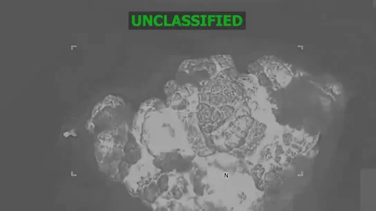 Imagen de uno de los ataques llevados a cabo por Estados Unidos contra supuestas narcolanchas Imagen de uno de los ataques llevados a cabo por Estados Unidos contra supuestas narcolanchas