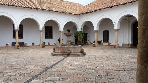 Patio de la Casa de la Libertad de Sucre