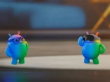 Dos Androides ociosos Dos Androides ociosos