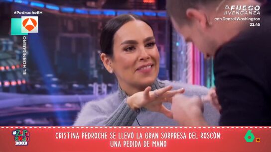 La zapeadora ha estado este mi&eacute;rcoles en el programa de Pablo Motos para hablar sobre el look que ha escogido para las campanadas, pero, adem&aacute;s, tambi&eacute;n recib&iacute;a la visita de su marido, el chef Dabiz Mu&ntilde;oz. 