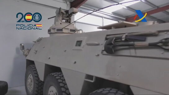 Imagen del tanque que ten&iacute;a la red que defraudaba el IVA de los hidrocarburos