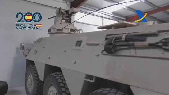 Imagen del tanque que tenía la red que defraudaba el IVA de los hidrocarburos Imagen del tanque que tenía la red que defraudaba el IVA de los hidrocarburos