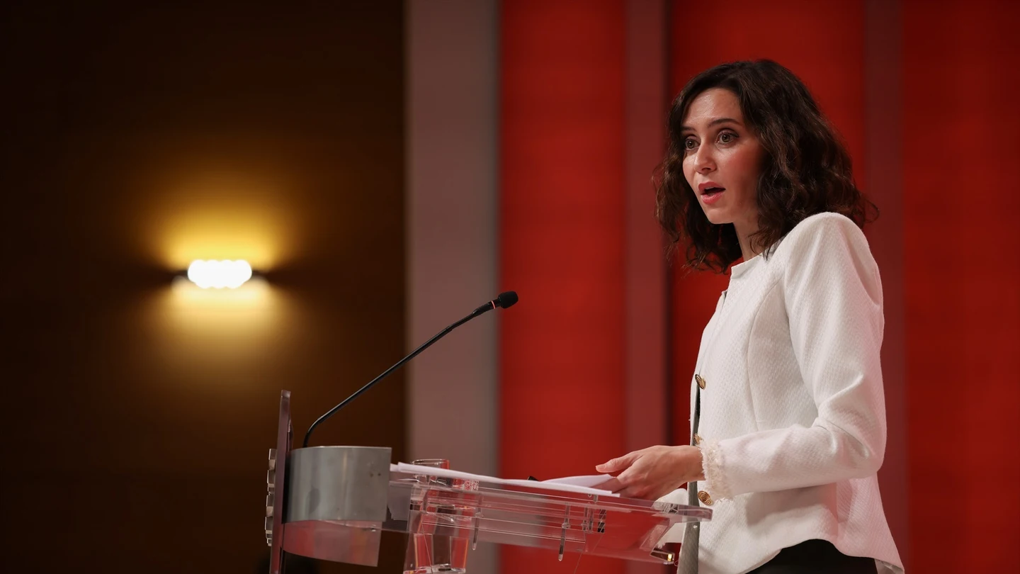 Isabel Díaz Ayuso en el balance del año político. Isabel Díaz Ayuso en el balance del año político.