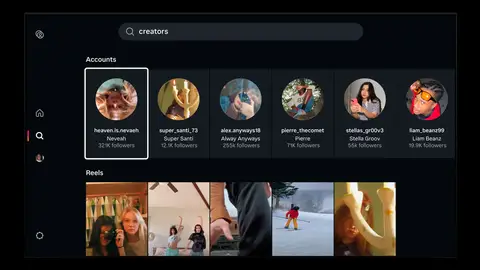 Instagram for TV Instagram for TV