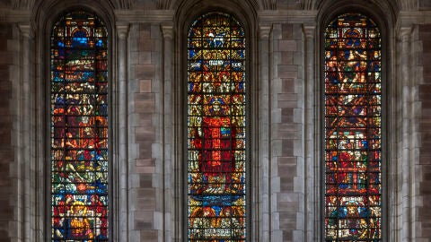 Vidrieras de la Catedral de Santa Ana en Belfast