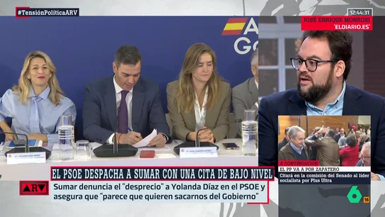 Monrosi destaca que Yolanda Díaz "se tiene que hacer respetar": "El PSOE se ha reído en su cara" Monrosi destaca que Yolanda Díaz "se tiene que hacer respetar": "El PSOE se ha reído en su cara"