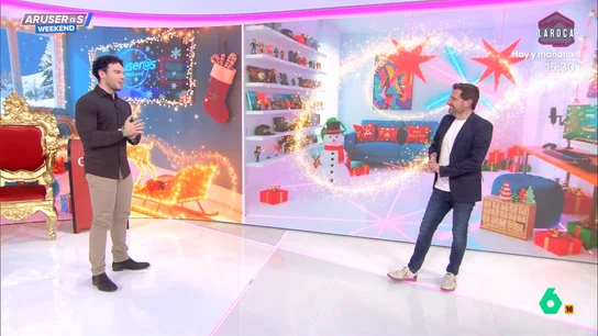 Marc Llobet desvela los regalos de su amigo invisible: el muñeco de Maduro que suelta frases en inglés y el mini Donald Trump que insulta Marc Llobet desvela los regalos de su amigo invisible: el muñeco de Maduro que suelta frases en inglés y el mini Donald Trump que insulta