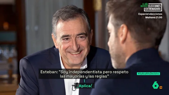 Aitor Esteban, en laSexta Xplica Aitor Esteban, en laSexta Xplica