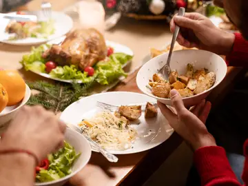 Comida en la mesa Comida en la mesa