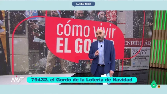 José María Rivero comparte un curioso manual sobre cómo vivir el Gordo: "¡No me lloren!" Mucha gente ha vivido momentos muy emocionantes después de ganar alguno de los premios mayores de la Lotería de Navidad. Descubre los consejos del periodista sobre cómo reaccionar en ese momento.