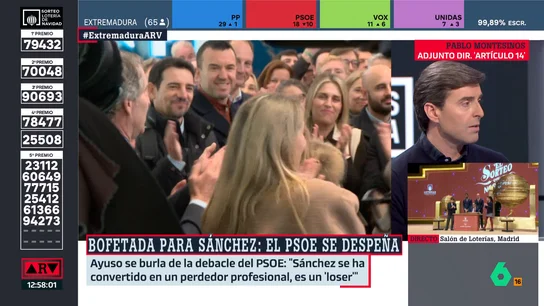 Pablo Montesinos: "Las negociaciones con Vox van a ser muy complicadas, porque la animadversión entre María Guardiola y Santiago Abascal es total" Pablo Montesinos: "Las negociaciones con Vox van a ser muy complicadas, porque la animadversión entre María Guardiola y Santiago Abascal es total"
