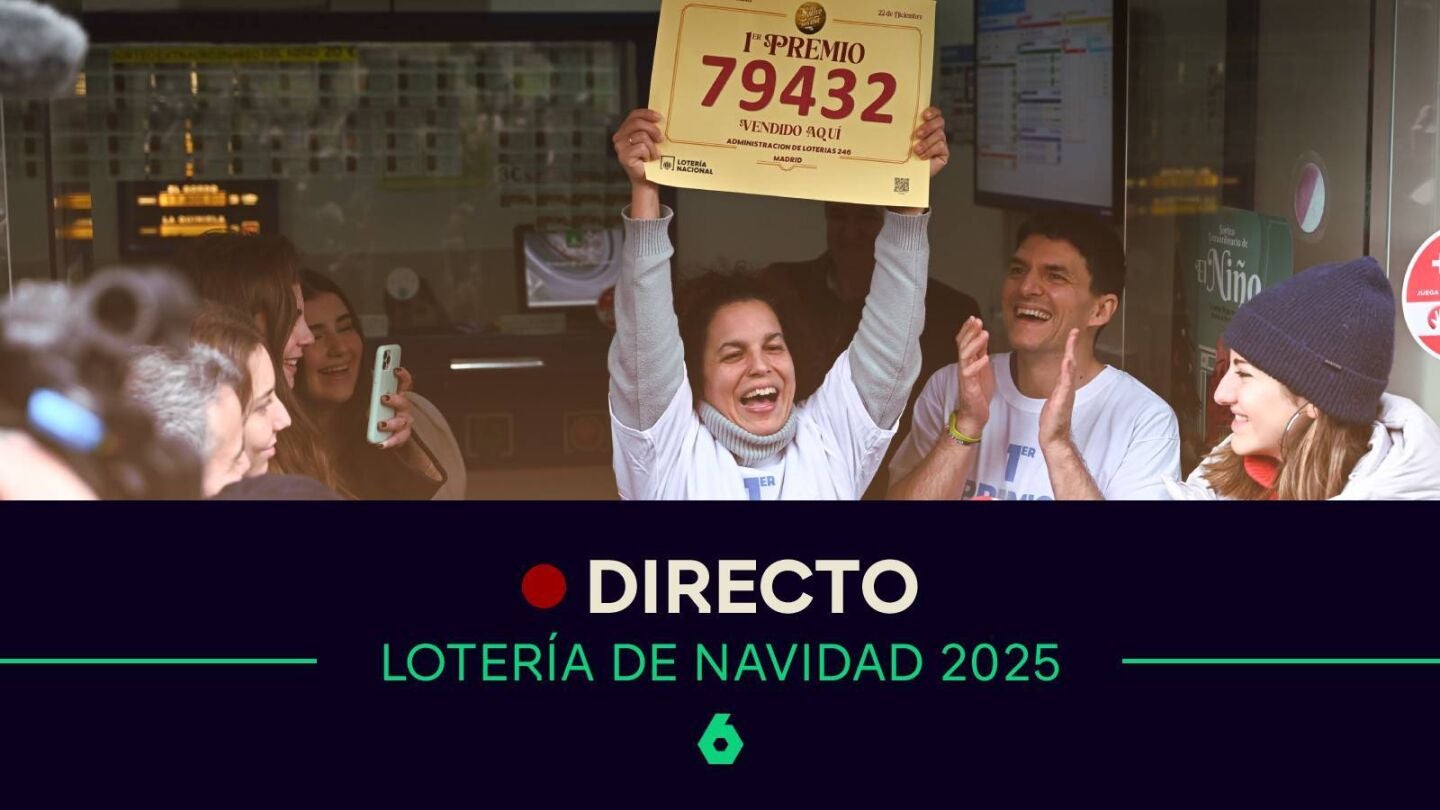 Directo de la Loter&iacute;a de Navidad de 2025