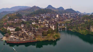 Furong Zhen, en China