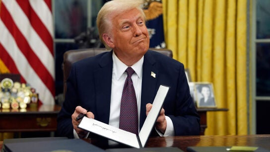 El presidente de Estados Unidos, Donald Trump.