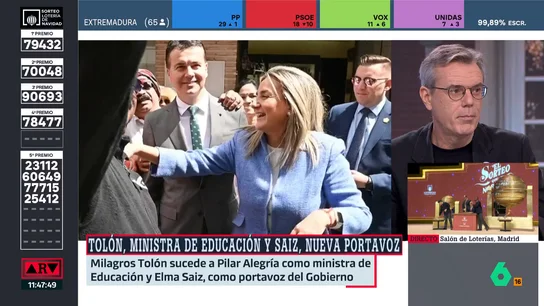 Pedro Vallín: "El electorado no comparte la preocupación del Gobierno de contener el avance de fuerzas antidemocráticas" Pedro Vallín: "El electorado no comparte la preocupación del Gobierno de contener el avance de fuerzas antidemocráticas"