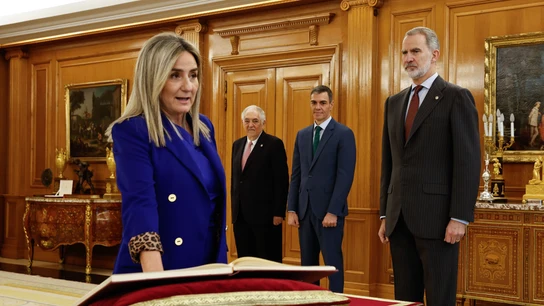 Milagros Tolón promete su cargo como ministra de Educación, Formación Profesional y Deportes Milagros Tolón promete su cargo como ministra de Educación, Formación Profesional y Deportes