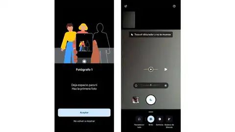 Ajuste de la cáma de Google Ajuste de la cáma de Google