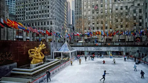 Pista de hielo del Rockefeller Center Pista de hielo del Rockefeller Center