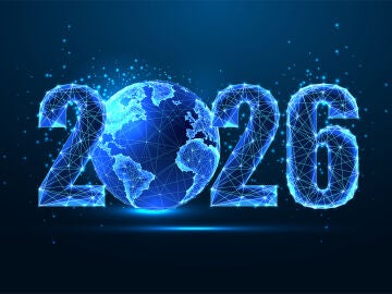 Cartel con el a&ntilde;o 2026