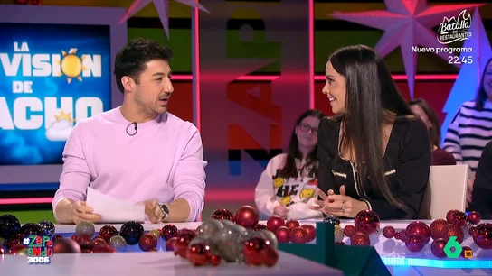 VÍDEO | Cristina Pedroche, preocupada por la previsión de Francisco Cacho para Nochevieja: "Quedan muchos días" El meteorólogo ha expuesto en Zapeando qué tiempo hará en Nochebuena y en el día de Navidad, pero Dani Mateo ha aprovechado para preguntarle la previsión del día 31 de diciembre.