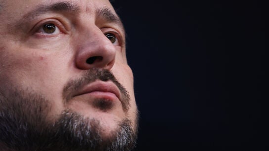 El presidente de Ucrania, Volodimir Zelenski. 