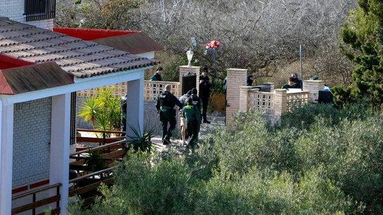 El chalet de Elche en el que se produjeron los homicidios. El chalet de Elche en el que se produjeron los homicidios.