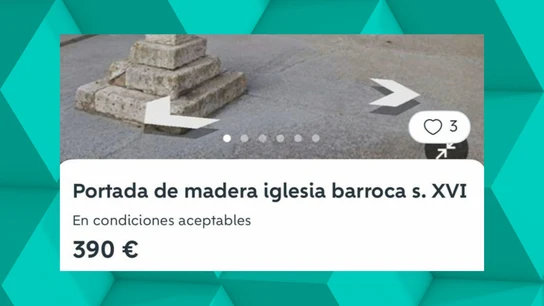 El cura de Ventosa de la Cuesta intenta poner a la venta por 390 euros las puertas de su iglesia en Wallapop El cura de Ventosa de la Cuesta intenta poner a la venta por 390 euros las puertas de su iglesia en Wallapop