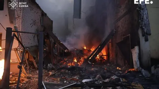 Nuevos ataques en Kyiv Nuevos ataques en Kyiv