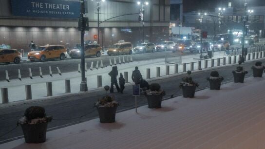 Tormenta de nieve en Nueva York
