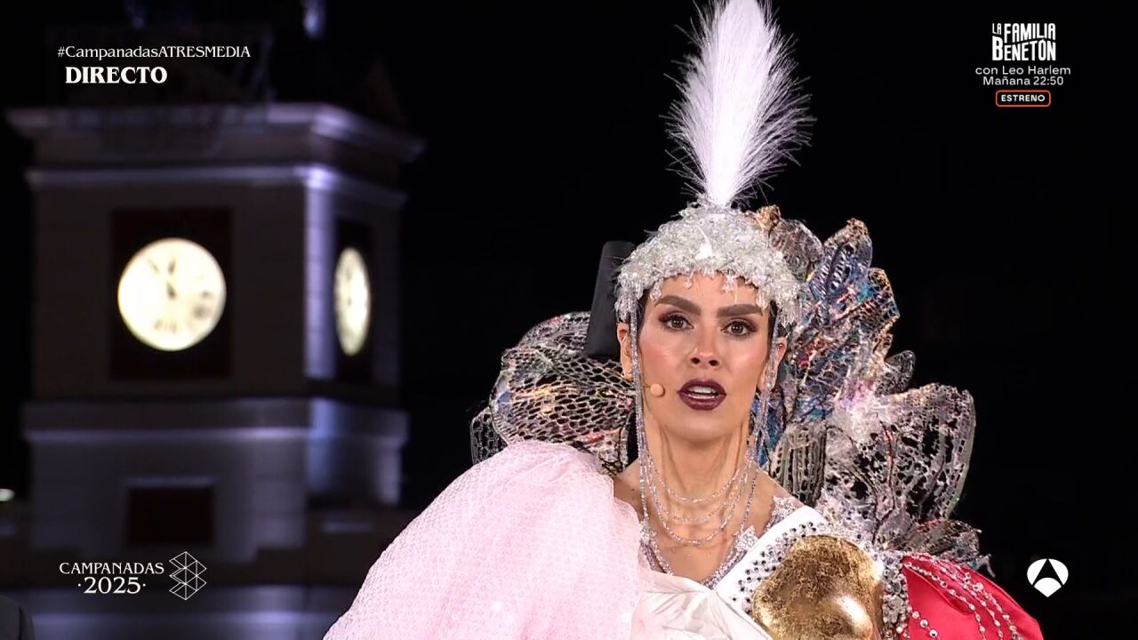 Cristina Pedroche, muy "orgullosa" de unirse a la Asociación Española Contra el Cáncer: así fueron sus emotivas palabras en las Campanadas