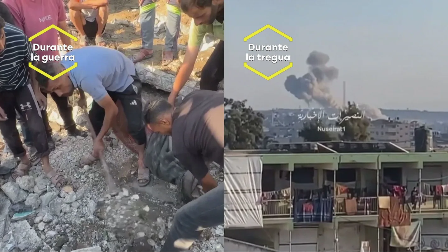 Gaza, antes y durante la tregua Gaza, antes y durante la tregua