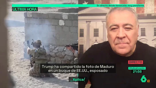 Ferreras, sobre la operación de EEUU en Venezuela: "Prácticamente la totalidad de la guardia personal de Maduro ha sido eliminada" Ferreras, sobre la operación de EEUU en Venezuela: "Prácticamente la totalidad de la guardia personal de Maduro ha sido eliminada"