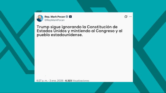 El ataque de EEUU a Venezuela, la acci&oacute;n de la Casa Blanca que indigna a la oposici&oacute;n: "Trump sigue ignorando la Constituci&oacute;n"