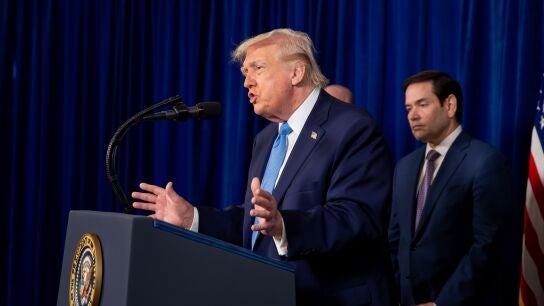 El presidente de Estados Unidos, Donald Trump.