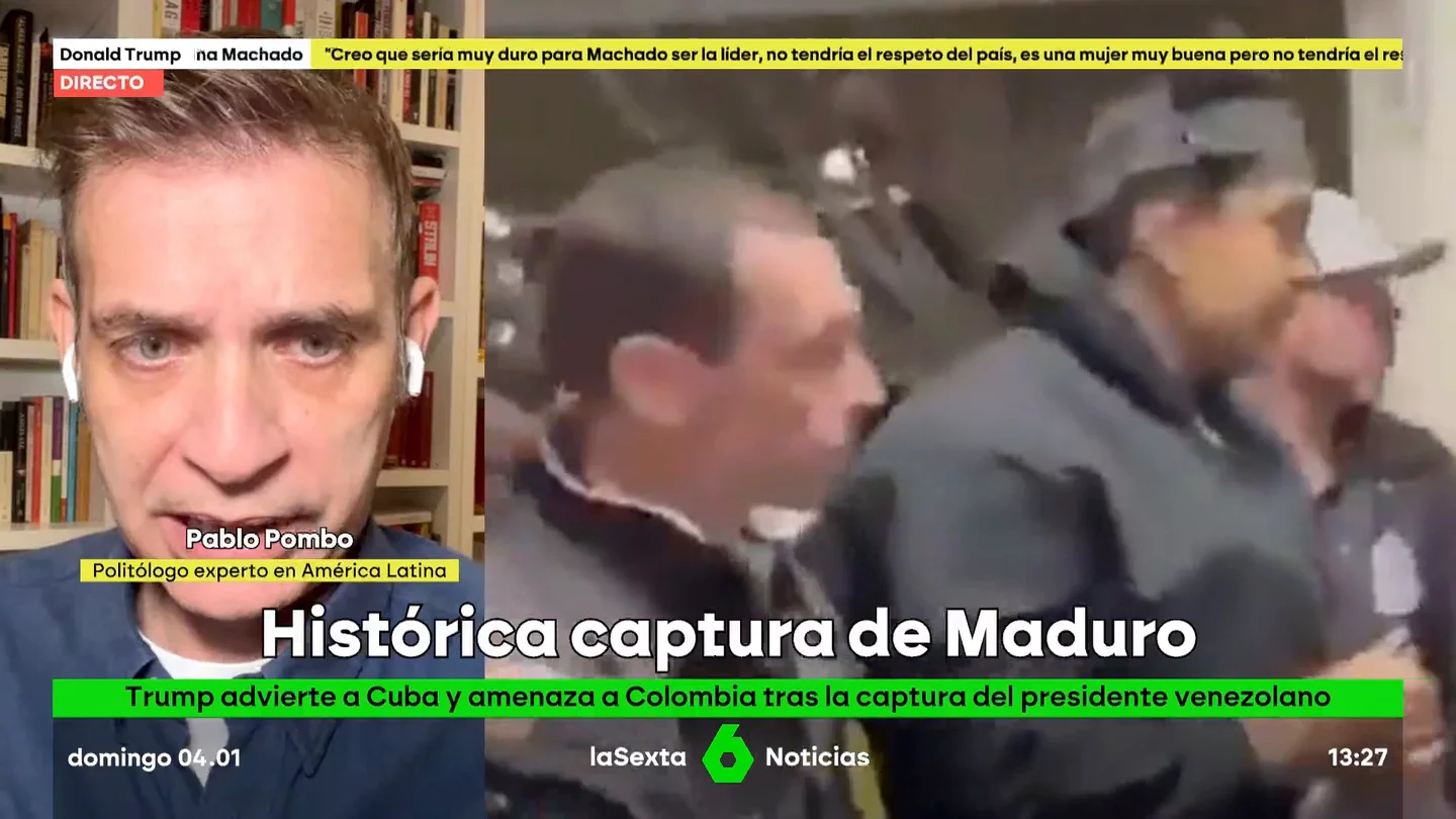 Pablo Pombo analiza la imagen de Trump como constructor: "Ve a Cuba como el nuevo negocio de turismo" Pablo Pombo analiza la imagen de Trump como constructor: "Ve a Cuba como el nuevo negocio de turismo"