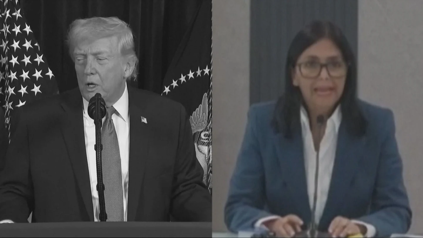 Trump vs Delcy, versiones enfrentadas tras el ataque a Venezuela y la captura de Nicolás Maduro Trump vs Delcy, versiones enfrentadas tras el ataque a Venezuela y la captura de Nicolás Maduro