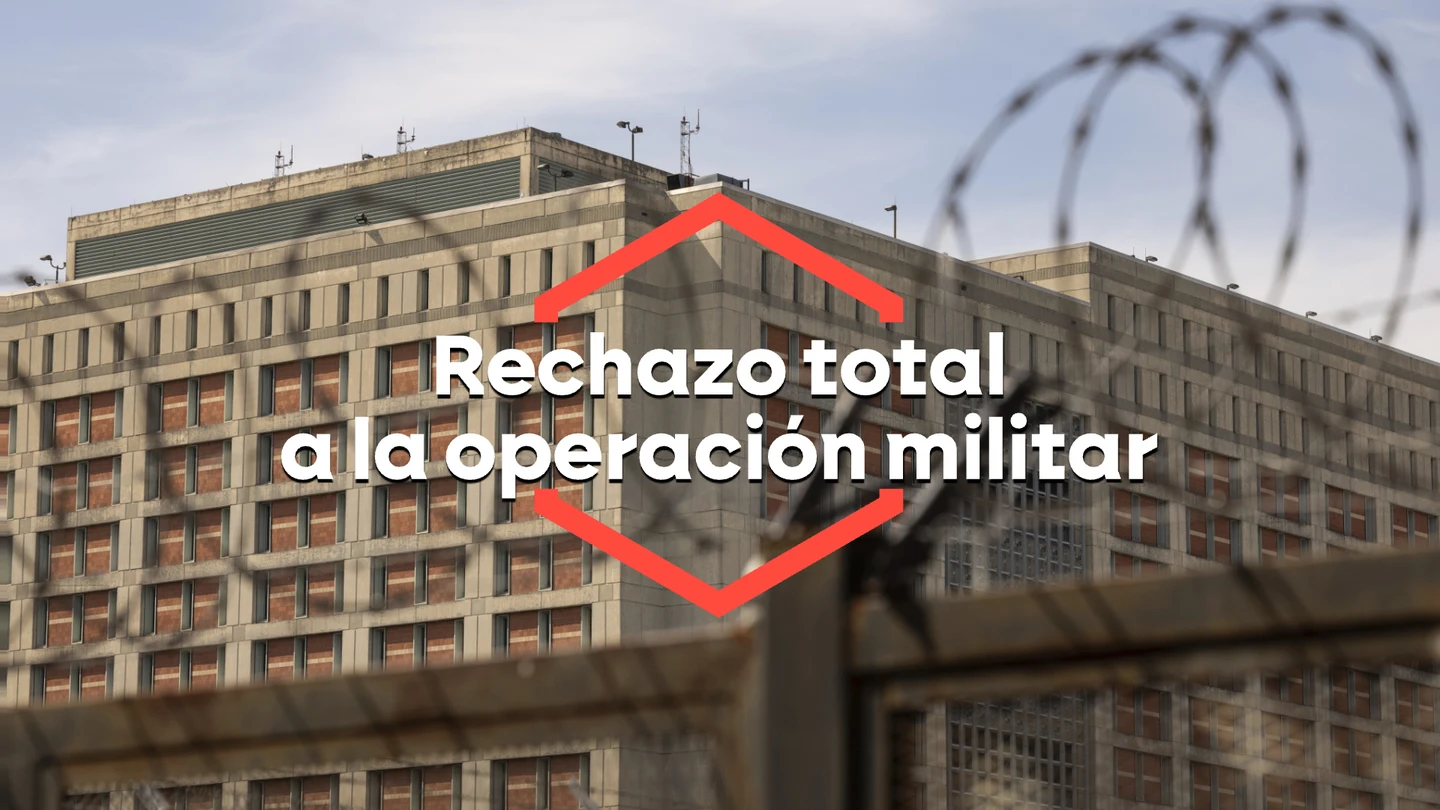 Rechazo a la operación militar. Rechazo a la operación militar.