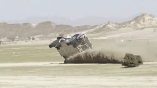 Accidente Schroder Dakar