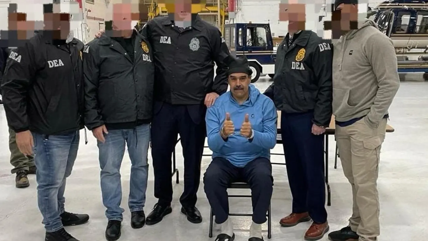 Nicolás Maduro, detenido. Nicolás Maduro, detenido.