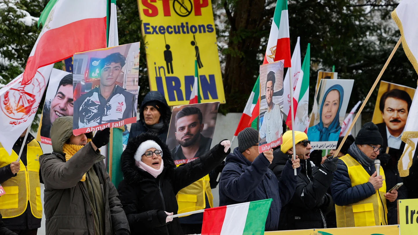 Imagen de protestas en Irán Imagen de protestas en Irán