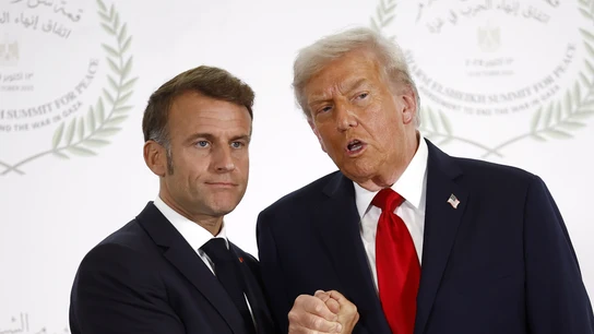 El presidente de Francia, Emmanuel Macron, y el presidente de Estados Unidos, Donald Trump, en una imagen de archivo. El presidente de Francia, Emmanuel Macron, y el presidente de Estados Unidos, Donald Trump, en una imagen de archivo.