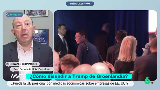 Gonzalo Bernardos, tajante, sobre la Unión Europea: "No pintamos nada, no somos capaces de hacer nada" El economista expone que nadie ha parado los pies al presidente estadounidense desde el inicio de su segunda presidencia. Además, critica que la UE, por ejemplo, ante los aranceles de EEUU "han agachado la cabeza".