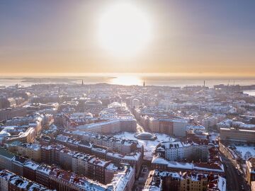 Helsinki en invierno