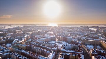 Helsinki en invierno