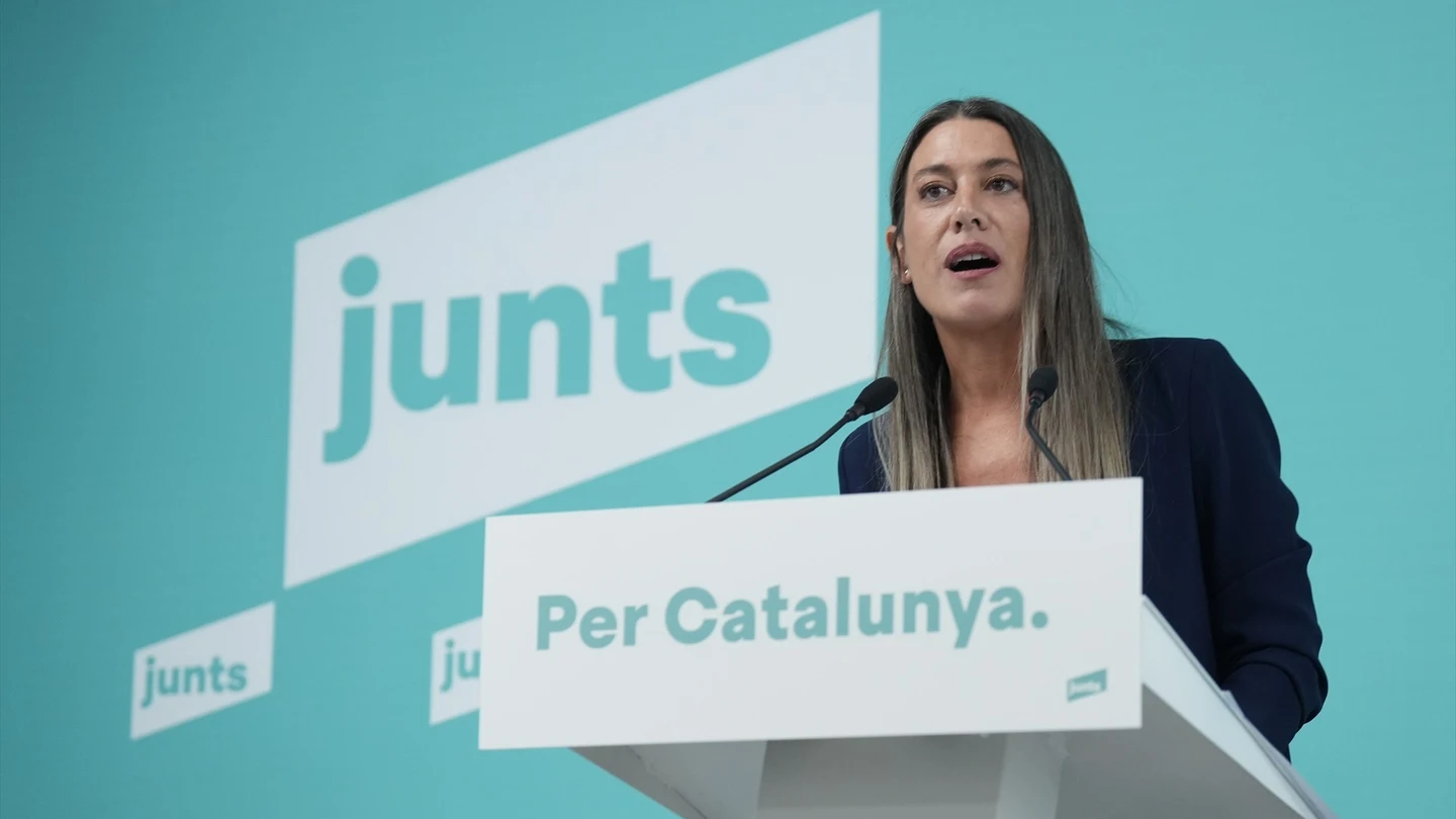 La portavoz de Junts en el Congreso, Miriam Nogueras. La portavoz de Junts en el Congreso, Miriam Nogueras.