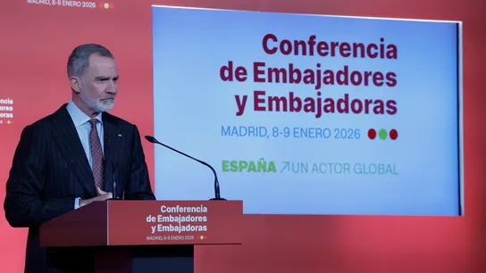 Felipe VI, en la Conferencia de Embajadores y Embajadoras Felipe VI, en la Conferencia de Embajadores y Embajadoras